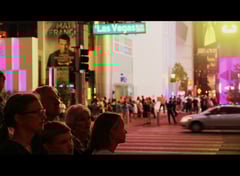 Now on screen: The Martin Family in Vegas