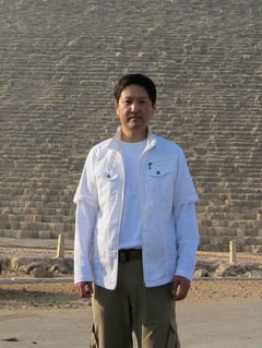 2013年春分　クフ王のピラミッド貸切ワークにて