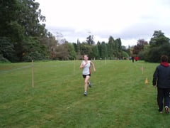 Claire Fox on way to winning u/16s