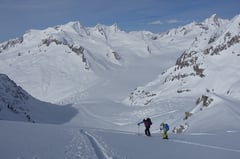 Im Aufstieg zum Galmihorn