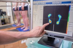 Podologia deportiva. Estudio de presiones en estatica