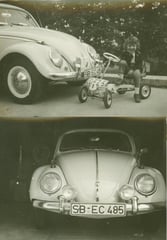 So fing alles an, Papas Käfer