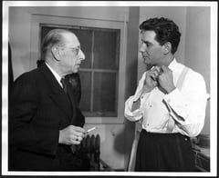 Bernstein con, Ígor Stravinski, 1946