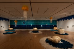 2018年 安城市民ギャラリー「瀬畑 亮  セロテープアート®展 2018 in 安城」会場風景