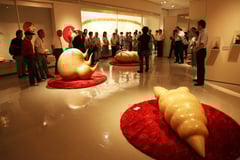 2012年 兵庫県立円山川公苑美術館「瀬畑 亮　セロテープアート®展　ー日常が生み出した美・不屈の美ー」会場風景