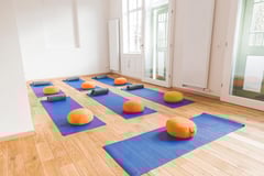 Das Stellwerk eignet sich auch ideal für Yoga-Kurse.