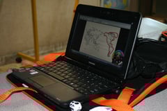 Le micro portable de l'enseignant