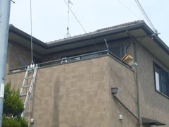 ベランダ・バルコニー用屋根・テラス　施工前