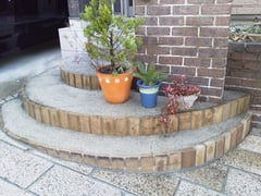 駐車場・駐輪場 サイクルポート リフォーム 高圧洗浄後