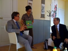 SE Trinh Ngoc Thai et Mr Touchon