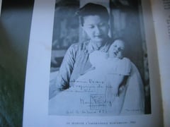 L'Impératrice Nam Phuong, à Hué, en 1942