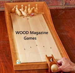 WOOD Magazine Game Plans & Parts