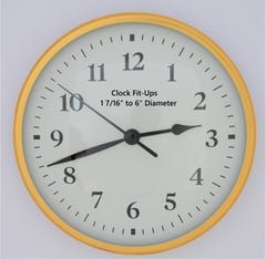 Clock Fit-Ups 1 7/16" to 6" Diameter
