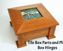 WOOD Magazine Tile Box Plan & Parts