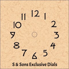 Exclusive S & Sons Clock Dials