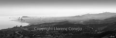 N 203_ Vistas de Barcelona con nieblas bajas