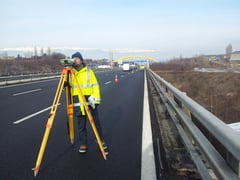 Nivellement pont de Bardonnex ( ATMB )