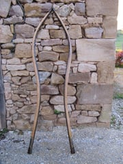 Brancards ferrés de voiture à 4 roues 