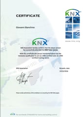 Certificazione KNX Tutor