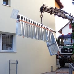 Beispiel Treppenmontage