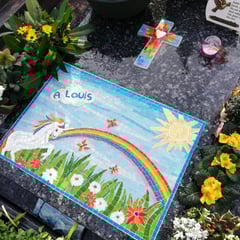 Pour louis ...un petit ange partit trop tôt .....des pensées sincères a Frederic et Marie