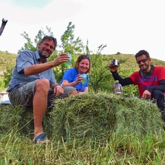 Mit unserem lieben iranischen Freund Shayan in Armenien.