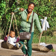 Begegnung in Vietnam.