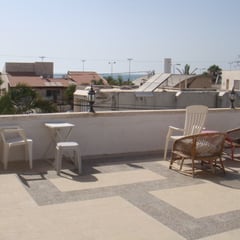 Grande terrasse commune