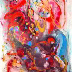 "FROM THE BEGINNING". 40X30 $4400