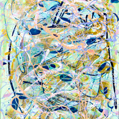 "DAWN COMES EARLY" 38 X 30 $4800