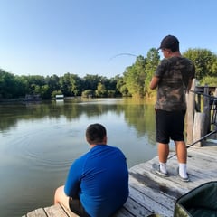 camping avec etang de peche