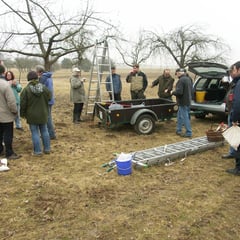 Zum Schluss gibt es traditionell heißen Apfelwein