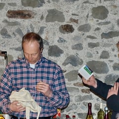 Zum Abschluss der Theorie, die Vereinstasse für Michael Lehmann