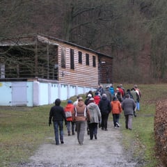 Weiter gings am Rande des Holzbachtals Richtung Südost