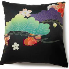 加賀友禅・ベクターデジタルデザイン和柄クッション