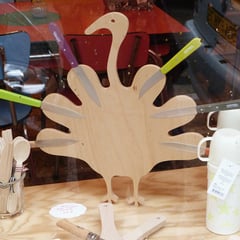 porte couteaux mural - dindon magnetik - multipli de hêtre - bois PEFC aimanté