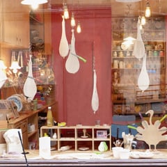 vitrine BOGATO - planches dégustation magnetik suspendues et dindon magnetik