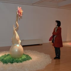 2015年 横浜市民ギャラリーあざみ野「瀬畑 亮  セロテープアート®展 2015 in あざみ野  〜セロテープ®の“イマ”と“ミライ”〜」会場風景