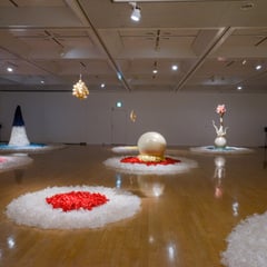2015年 横浜市民ギャラリーあざみ野「瀬畑 亮  セロテープアート®展 2015 in あざみ野  〜セロテープ®の“イマ”と“ミライ”〜」会場風景