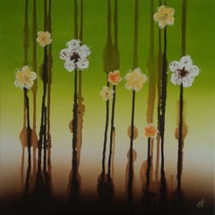 FLOWER FAMILY  60x60x2  /  PRIVATPERSON RICKENBACH