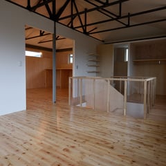 西南サクラ フローリング ユニ 施工写真 アンドウッド andwood 無垢