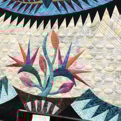 Panier Appliqué Paradise in Bloom quiltworx pattern