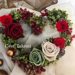 クリスマスリースレッスン