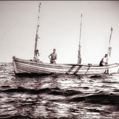 Anticosti, pêche à la morue