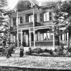 Domaine de chasse «Les Vernoux» près de Beaugency, propriété de Georges Martin-Zédé, 1928