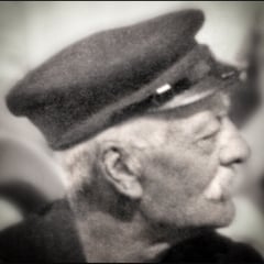 Lucien Comettant (1853-1925) en visite à Québec chez ses filles Georgette et Renée, après la guerre 14-18.