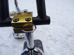 Ring für Schultergurt und Ziehleine