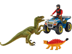 Schleich Dinosaurier Flucht auf Quad 41466.