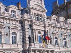 Facade of French Embassy in Riga