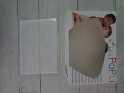 voile de protection couche lavable, voile popolini, voile popli